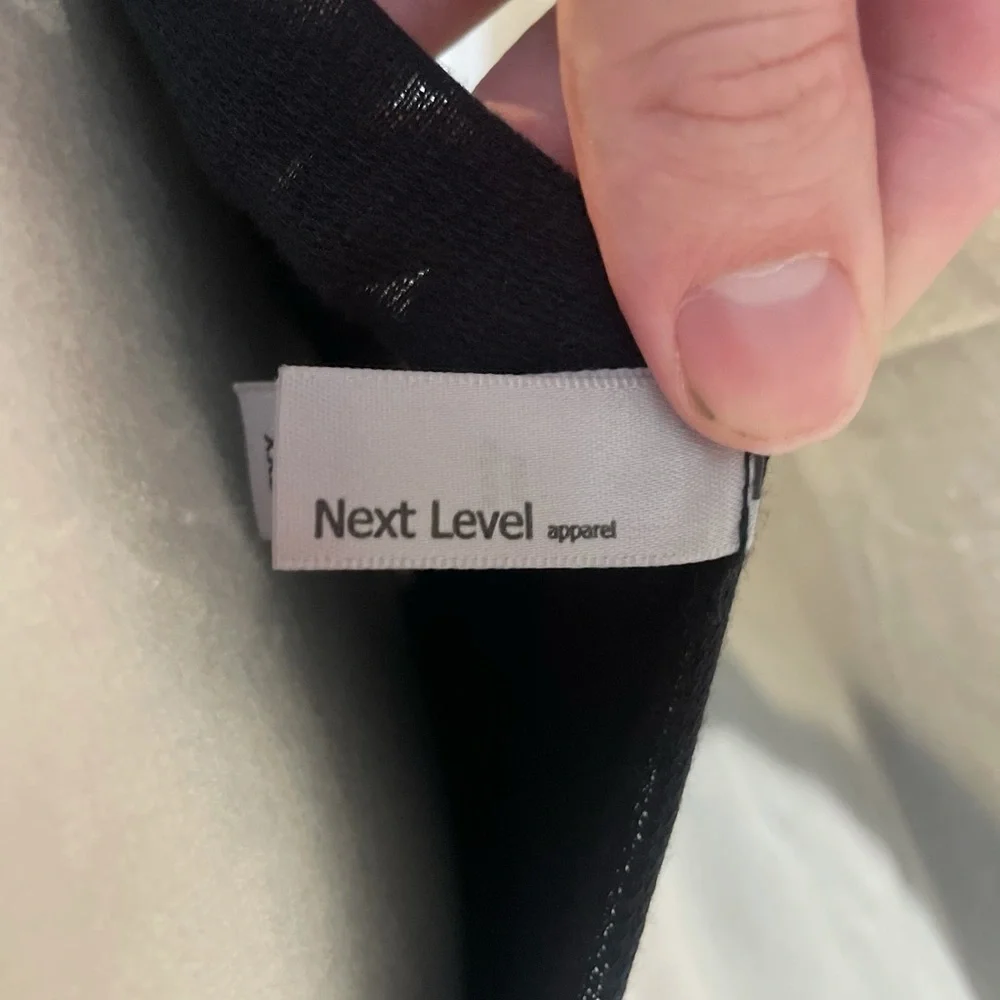 Brand: Next Level Apparel | Color: Black | Long Sleeve| Top | Size: XXL - Picture 9 of 9